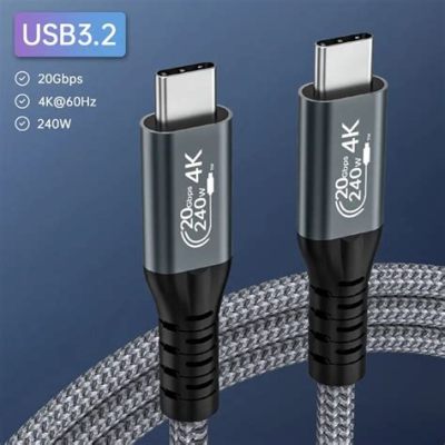 usb3.2 gen2 ケーブル、宇宙の果てまでデータを運ぶ夢を見る